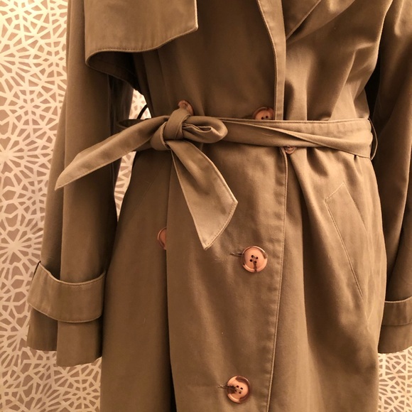 Jacqueline Ferrar Vintage Full Length Trench Coat - Picture 5 of 8